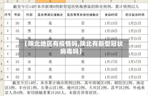 【陕北地区有疫情吗,陕北有新型冠状病毒吗】-第3张图片