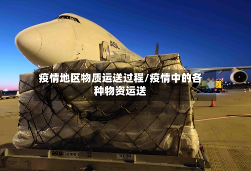 疫情地区物质运送过程/疫情中的各种物资运送