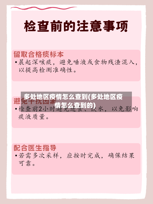 多处地区疫情怎么查到(多处地区疫情怎么查到的)