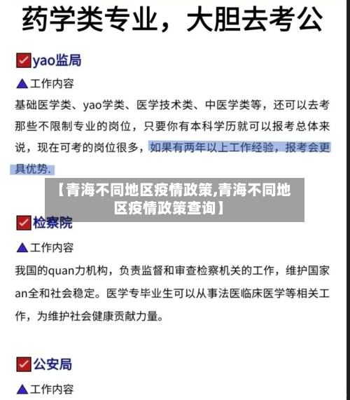 【青海不同地区疫情政策,青海不同地区疫情政策查询】-第2张图片