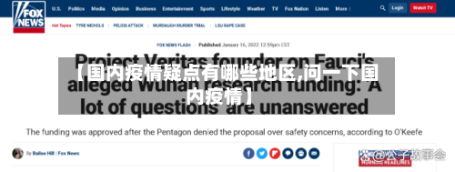 【国内疫情疑点有哪些地区,问一下国内疫情】