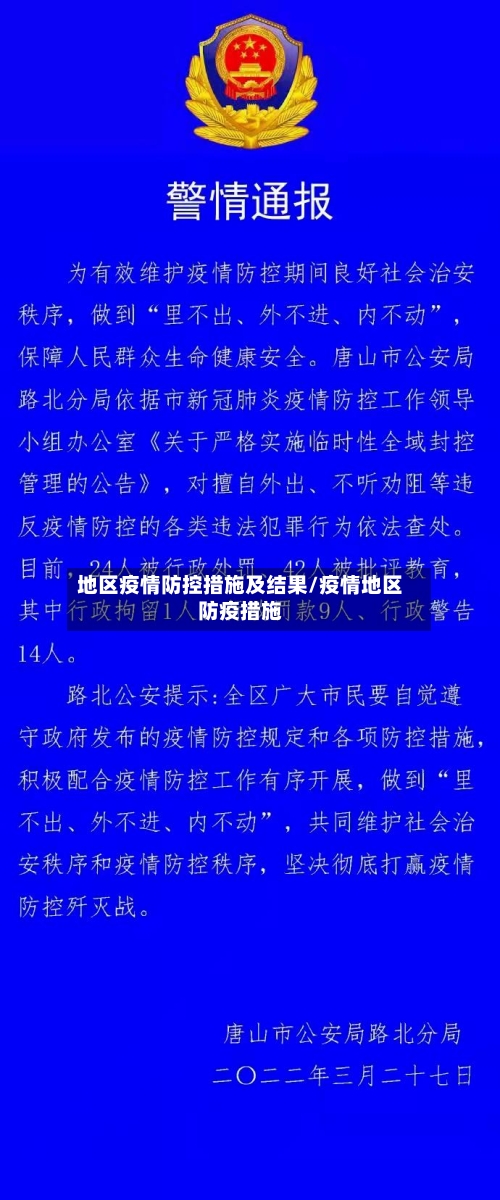 地区疫情防控措施及结果/疫情地区防疫措施