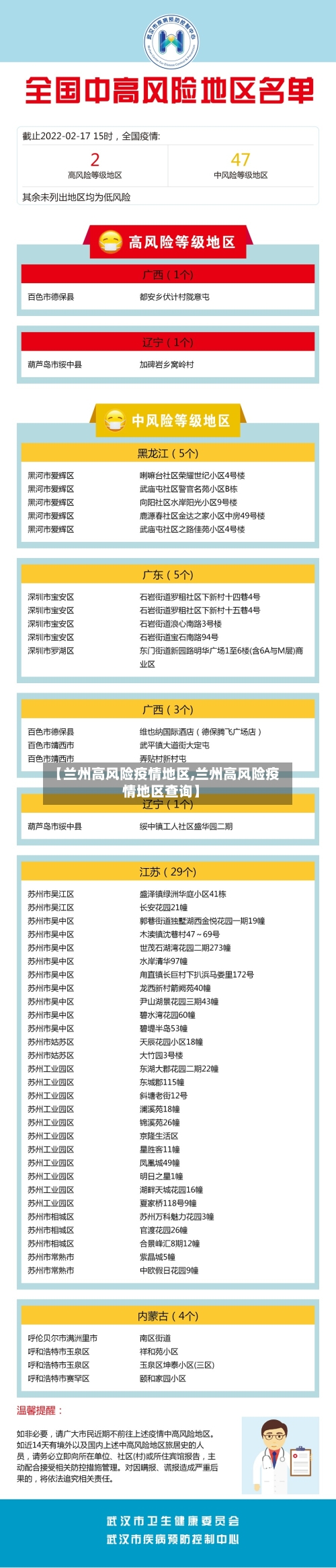 【兰州高风险疫情地区,兰州高风险疫情地区查询】