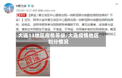 大连13地区疫情等级/大连疫情地区划分情况