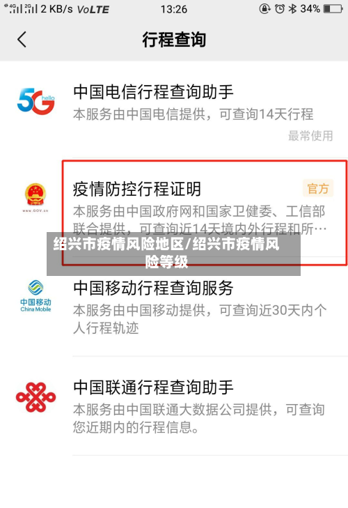 绍兴市疫情风险地区/绍兴市疫情风险等级