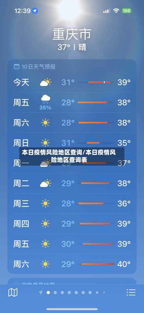 本日疫情风险地区查询/本日疫情风险地区查询表