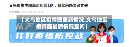 【义乌地区疫情图最新情况,义乌地区疫情图最新情况查询】-第3张图片