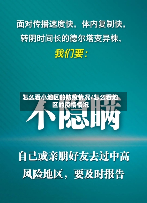 怎么看小地区的防疫情况/怎么看地区的疫情情况-第2张图片