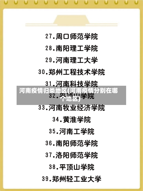 河南疫情归类地区(河南疫情分别在哪个地区)-第3张图片